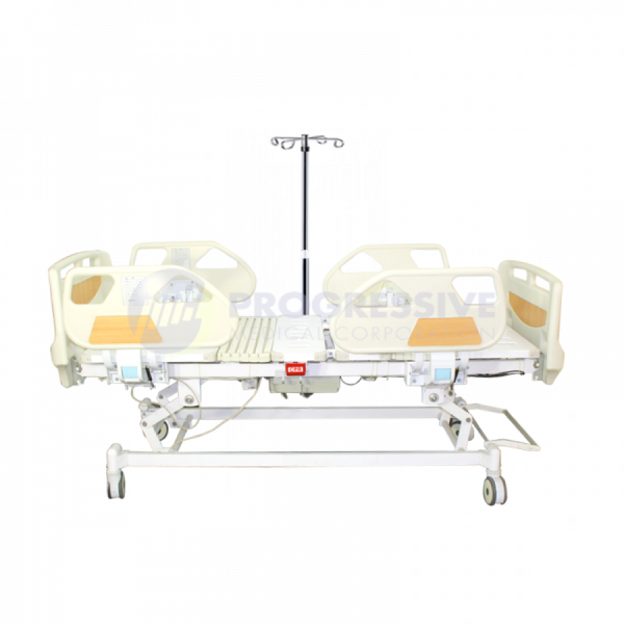 5 Function Electric Hospital Bed w IV stand 5-600x600-900x900
