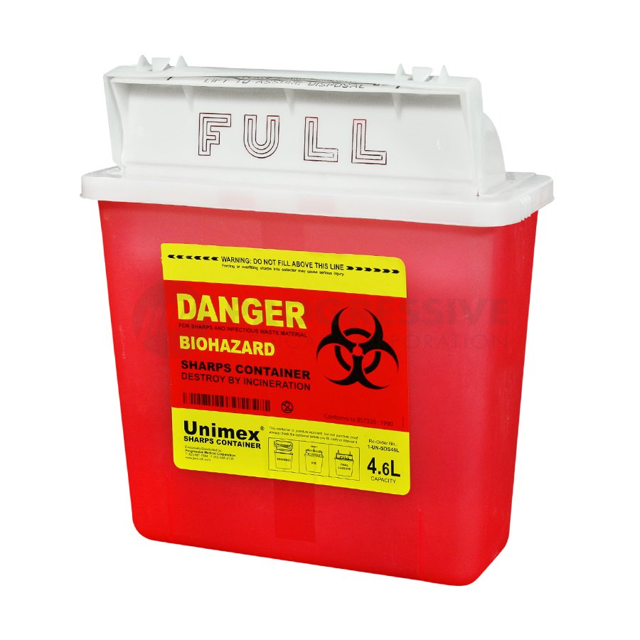 TMS Unimex Sharps Container 4.6L (1)