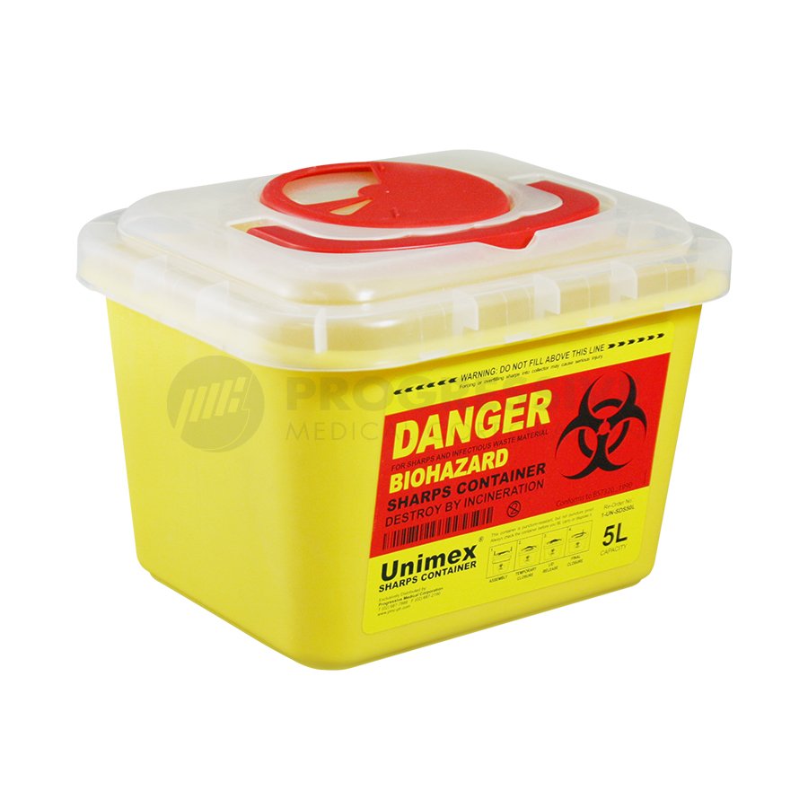 TMS Unimex Sharps Container 5L (1)
