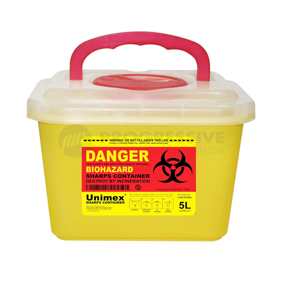 TMS Unimex Sharps Container 5L (2)