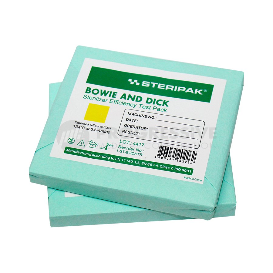 TMS Steripak Bowie and Dick Sterilizer Effeciency Test Pack