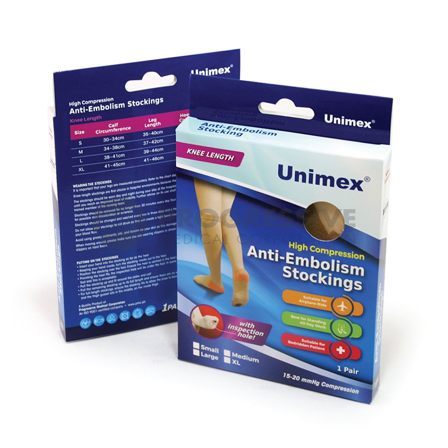 TMS Unimex Anti Embolism Stockings Knee High (1)