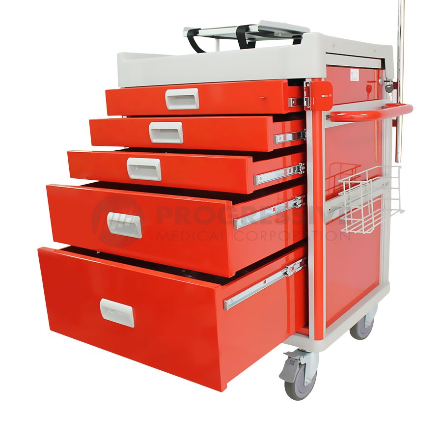 TMS Medbanc E-Cart (5-Drawers) (4)