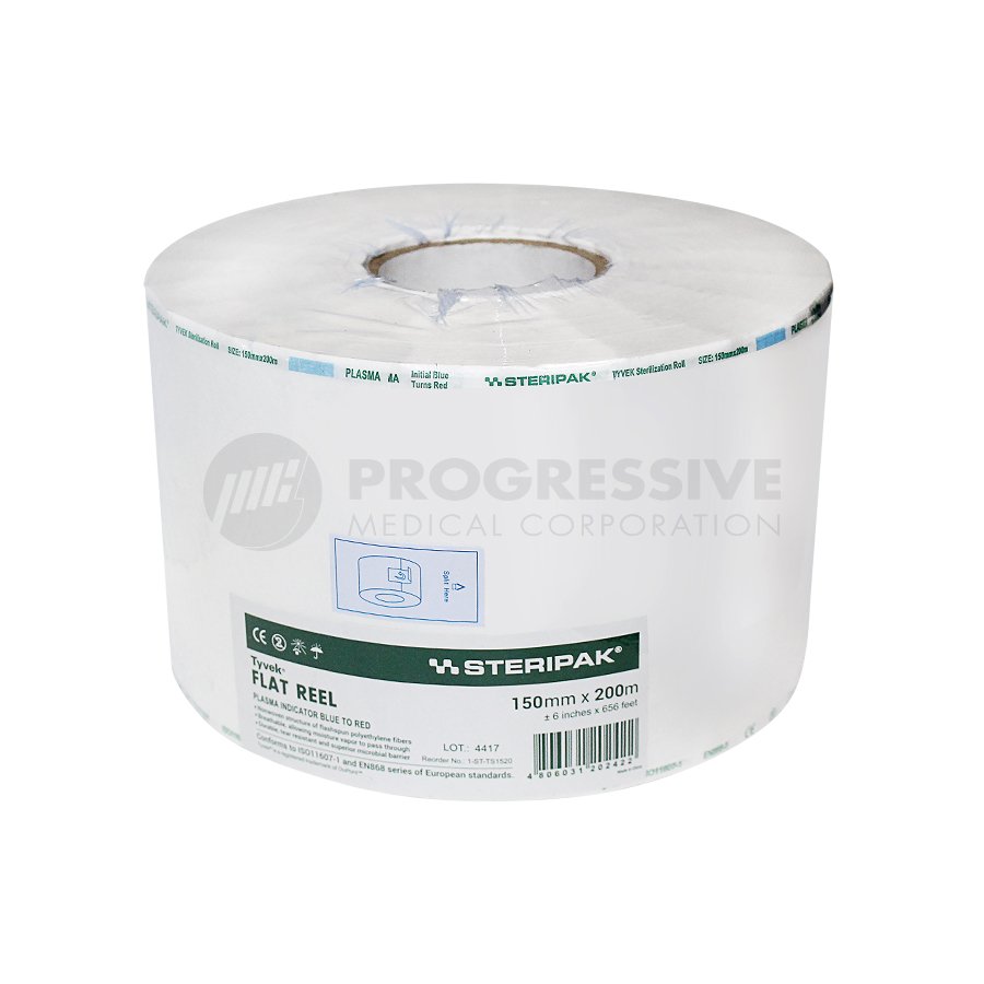 PMC Steripak Sterilization Tyvek Flat Reel