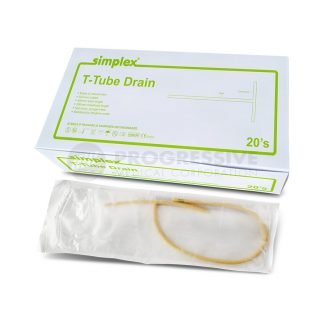 Tube Simple Dist Simplex T-Tube Drain – Progressive Medical Corporation
